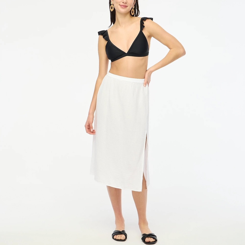 J.Crew Gauze Pull-on Skirt